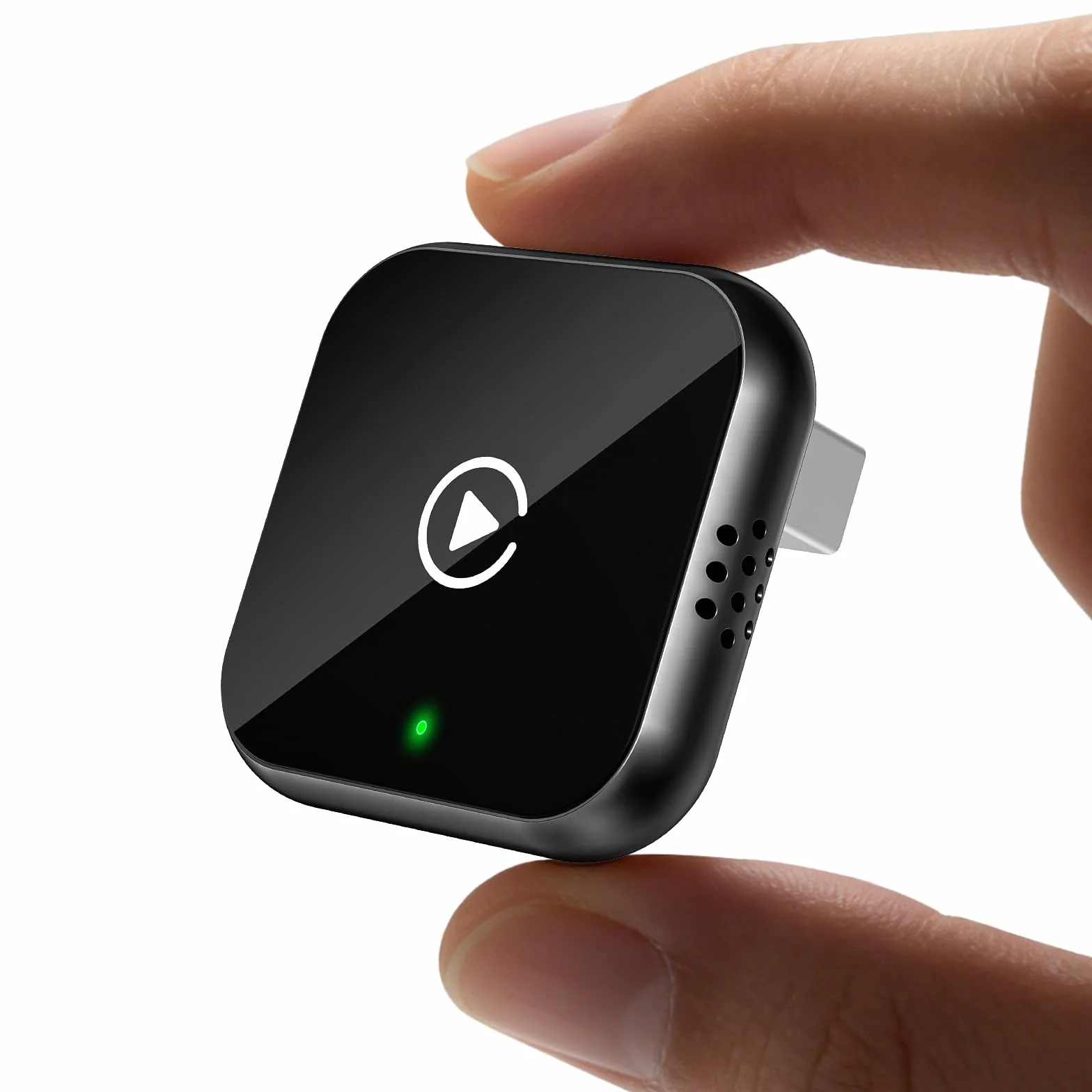 Adaptateur CarPlay sans fil Puce quadricœur 5G sans Latence Compatible Véhicules Après 2016