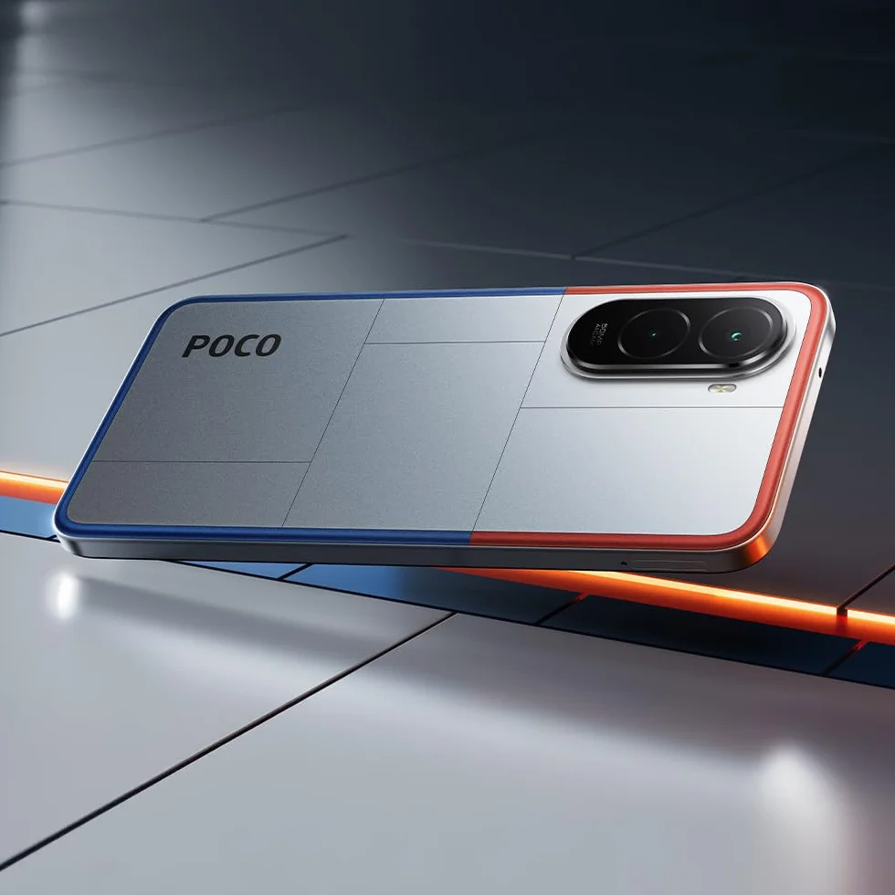 XIAOMI POCO M7 Smartphone 8+256 Go 6,9 Pouces FHD+ 144 Hz Snapdragon 685 Double caméra AI 50 MP 7000 mAh Argent